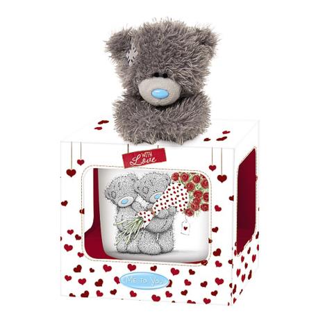 With Love Me to You Bear Mug & Plush Gift Set £7.79